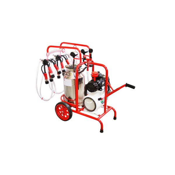 Süt Sağım Makinası, Tek Krom Güğüm Çift Sağım, Kuru Tİp SM250 - Görsel 2