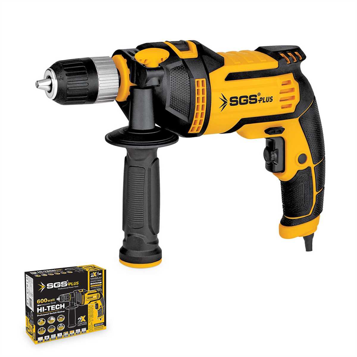 Darbeli Matkap 600Watt, SGS5141