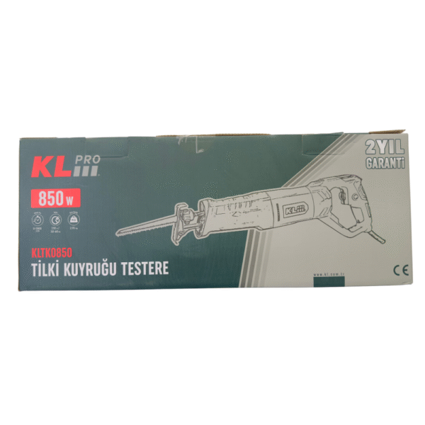 Profesyonel Tilki Kuyruğu Testere, KLPRO KLTK0850 850 Watt - Görsel 2